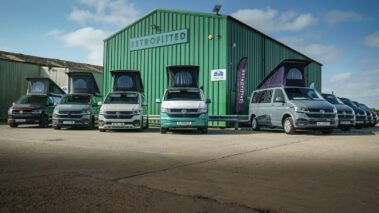 VW campervans and panel vans for sale at Retrofitted in Suffolk