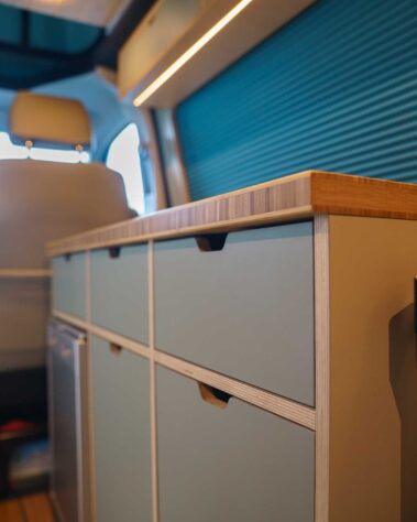 VW campervan interior conversion