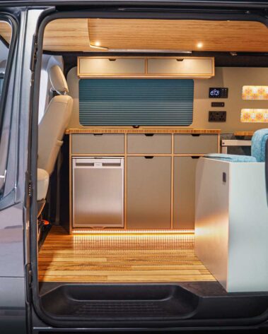 VW campervan interior conversion